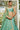 Chiffon Wedding Lehenga Choli With Sequins Embroidered In Sea Green Color