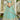 Chiffon Wedding Lehenga Choli With Sequins Embroidered In Sea Green Color