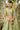 Sequins Embroidered Wedding Lehenga In Lime Green Chiffon With Blouse