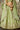 Sequins Embroidered Wedding Lehenga In Lime Green Chiffon With Blouse