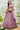 Heavy Embroidered Wedding Wear Lehenga Choi In Lavender Color