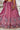 Flaming Burgundy Pure Tissue Heavy Embroidered Wedding Lehenga Choli