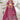 Flaming Burgundy Pure Tissue Heavy Embroidered Wedding Lehenga Choli
