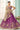 Georgette Embroidered Purple Wedding Wear Lehenga Choli With Dupatta