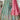 Flaming Sea Green Pure Tissue Heavy Embroidered Bridal Lehenga Choli