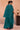 Chic Teal Organza Embroidered Indo Western Crop Top Palazzo Set With Flared Cape Design