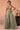 Modern Sea Green Tissue Designer Indo Western Crop Top Palazzo Set With Flared Cape Layer