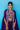 Exclusive Purple Crepe Indo Western Crop Top Palazzo Set With Heavy Embroidery And Cape