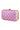 Purple Color Fancy Fabric Sober Party Style Clutch Purses