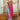 Appealing Pink Color Georgette Fabric Readymade Kurti With Embroidered Work