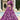 Attractive Georgette Fabric Purple Color Readymade Lehenga
