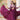 Purple Color Chinon Fabric Trendy Readymade Lehenga With Koti