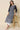 Navy Blue Georgette Fabric Readymade Simple Kurti
