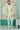 Sea Green Color Banarasi Silk Fabric Captivating Readymade Nawabi Style Indo Western