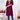 Appealing Wine Color Rayon Fabric Readymade Casual Kurti