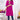 Ingenious Rayon Fabric Pink Color Readymade Casual Kurti