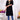Tempting Rayon Fabric Black Color Readymade Casual Kurti