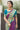 Kanchipuram Silk Fabric Captivating Purple Color Meenakari Work Saree