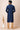 Charming Navy Blue Color Jacquard Fabric Readymade Kurta Pyjama