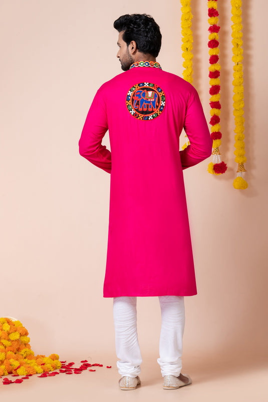 Heavy Rayon Fabric Readymade Glamorous Kurta Pyjama For Men