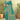 Weaving Work On Flamboyant Dola Silk Fabric  Saree In Cyan Color
