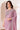 Chiffon Fabric Lavender Color Delicate Saree With Border Work