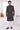 Mens Luxury Thread Work Rich Black Fancy Silk Indo Western Sherwani Set With Aligadhi Pant