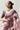 Radiant Purple Digital Printed With Zari Border Art Silk Classic Saree