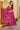 Elegant Magenta Printed Readymade Anarkali Suit With Dupatta