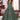 Teal Heavy Rayon Digital Printed Kid's Girls Gown