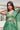 Exclusive Sea Green Silk Pre Draped Saree With Designer Blouse