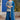 Blue Georgette Vanaat Palazzo Set With Long Top