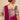 Delicate Magenta Color Border Work Fancy Fabric Saree