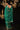 Embroidered Work On Sea Green Color Sober Saree In Tissue Fabric