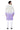 Reception Wear Attractive Fancy Fabric Readymade Men Kurta Pyjama In White And Purple Color