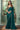 Engaging Dark Green Color Georgette Fabric Saree With Border Work