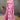 Radiant Weaving Work On Pink Color Linen Fabric Saree