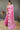 Radiant Weaving Work On Pink Color Linen Fabric Saree