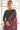 Rani Color Printed Work On Crepe Fabric Beatific Saree