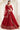 Net Fabric Captivating Sangeet Wear Red Color Designer Lehenga