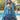 Blue Color Fascinating Function Style Organza Fabric Lehenga