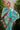 Cyan Color Art Silk Saree With Printed Blouse