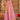 Pink Chinon Georgette Weaving Work Saree With Blouse