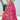 Magenta Bliss Pure Georgette Wedding Wear Patola Saree