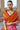 Orange Color Banarasi Silk Saree With Lovely Weaving Work