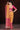 Graceful Orange Wedding Saree