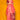 Peach Color Glorious Art Silk Printed Saree