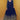 Vartika Singh Engaging Blue Color Georgette Fabric Anarkali Suit