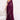 Fancy Fabric Lace Work Saree In Wine Color