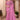 Radiant Pink Color Chiffon Fabric Saree With Border Work